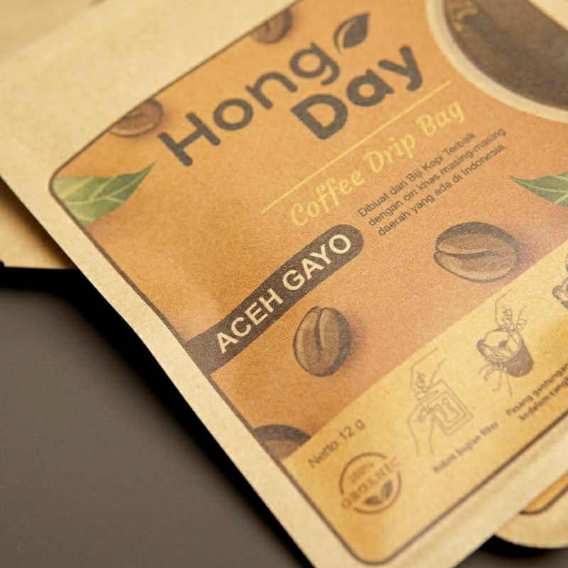 

Hongday Coffee Drip Bag Aceh Gayo 1 Sachet