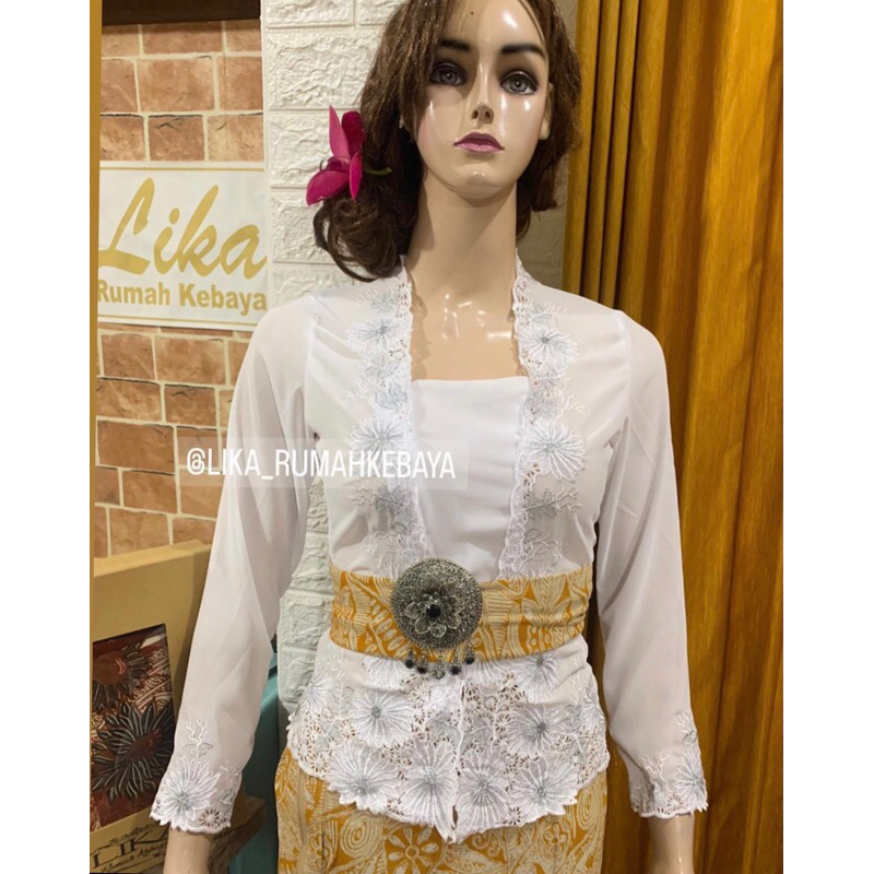 kebaya bordir jadi premium/kebaya bordir bali/kebaya bordir murah