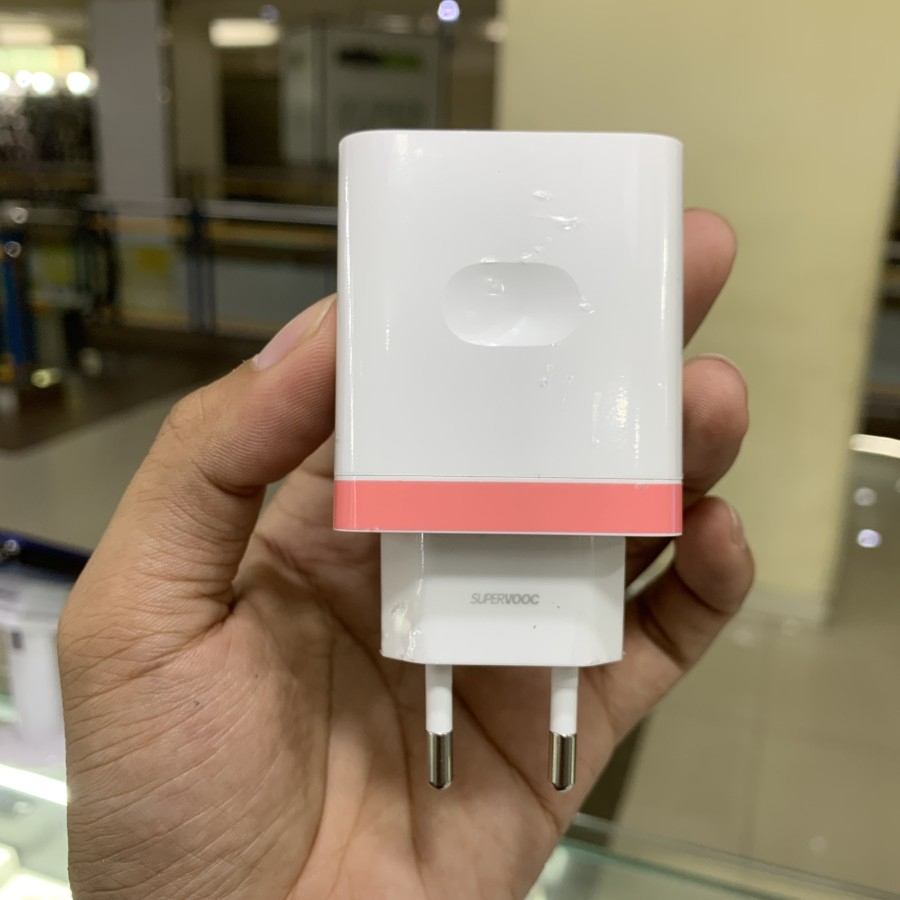 Charger Adaptor 33W Supervooc OPPO A57 A74 A76 K10 Reno 7 F21 Original