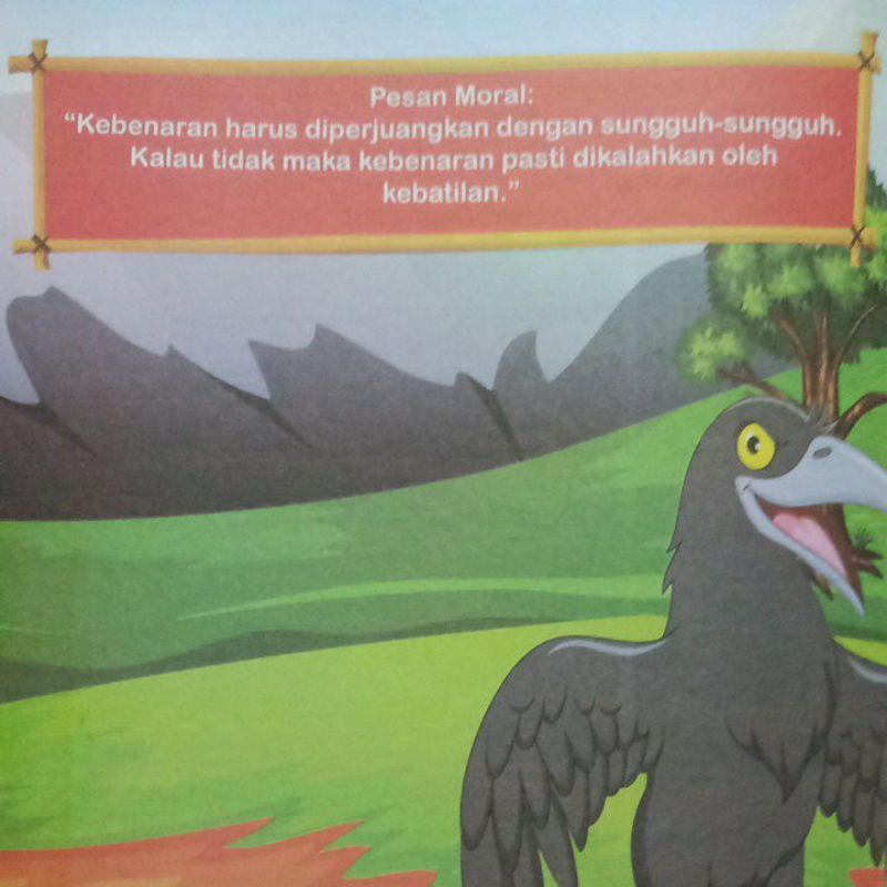 Buku Cerita Anak Seri Fabel Dongeng Kisah Elang Yang Jahil