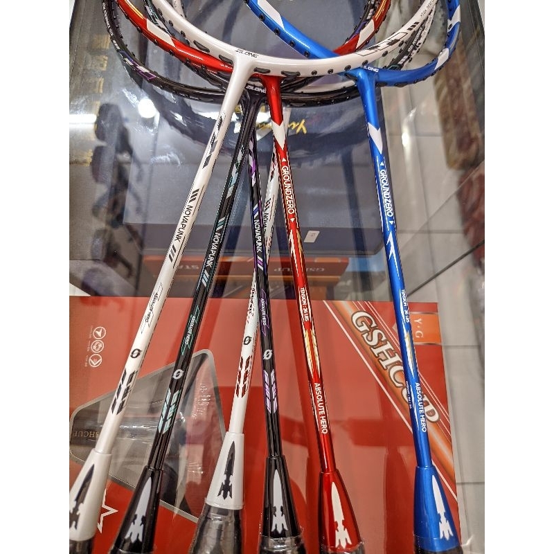 Raket Badminton Original Zilong NovaPunk 36lbs