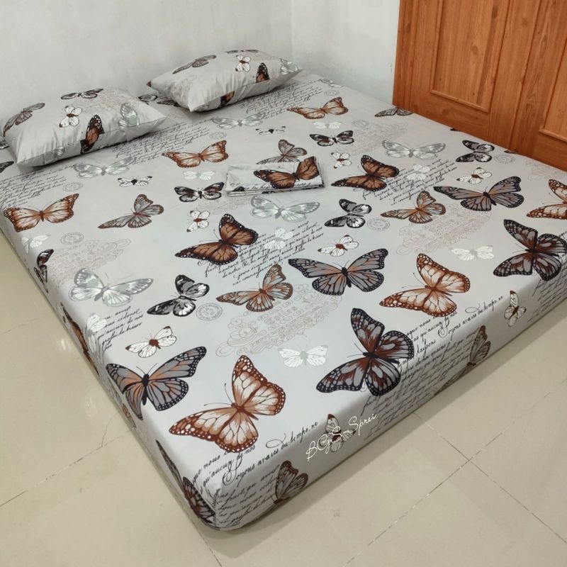 Sprei Homemade 200x200x30/Sprei Jumbo 200x200/sprei Extra king tinggi 30cm/sprei aesthetic t30