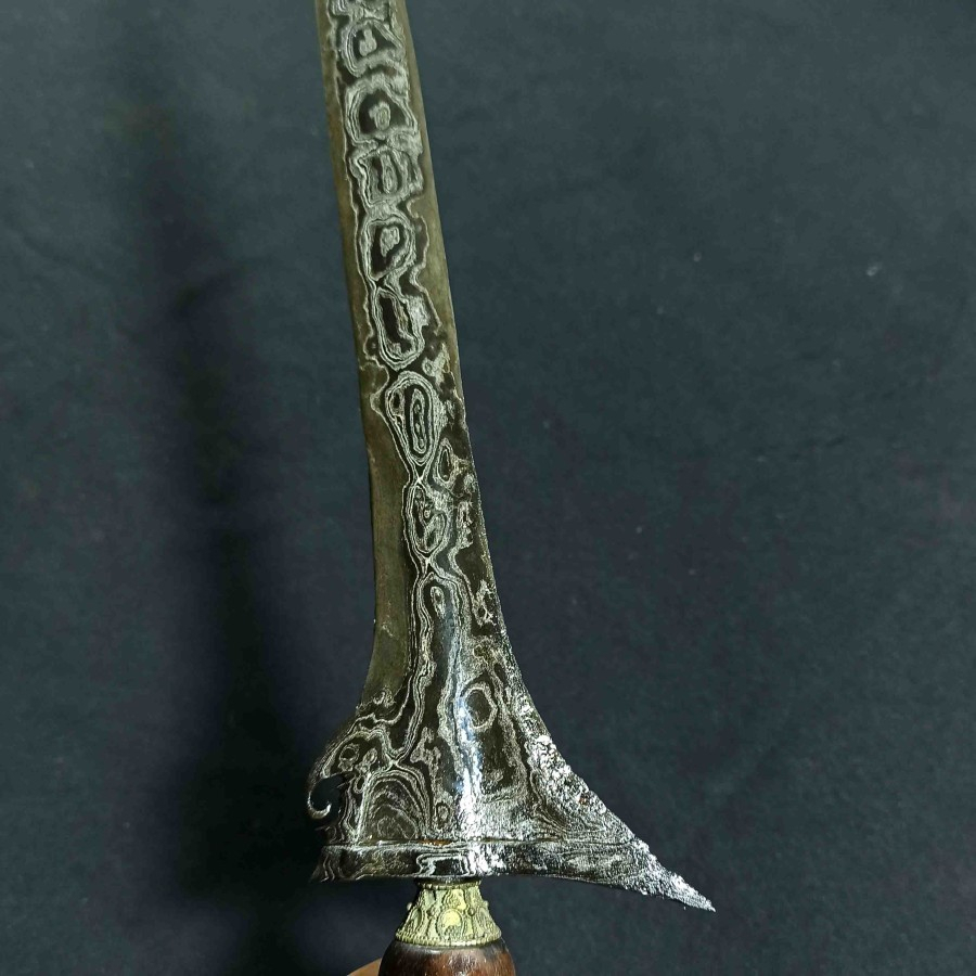 Pusaka Keris Tumenggung Tangguh Mataram Kuno Pamor Jung Isi Donya