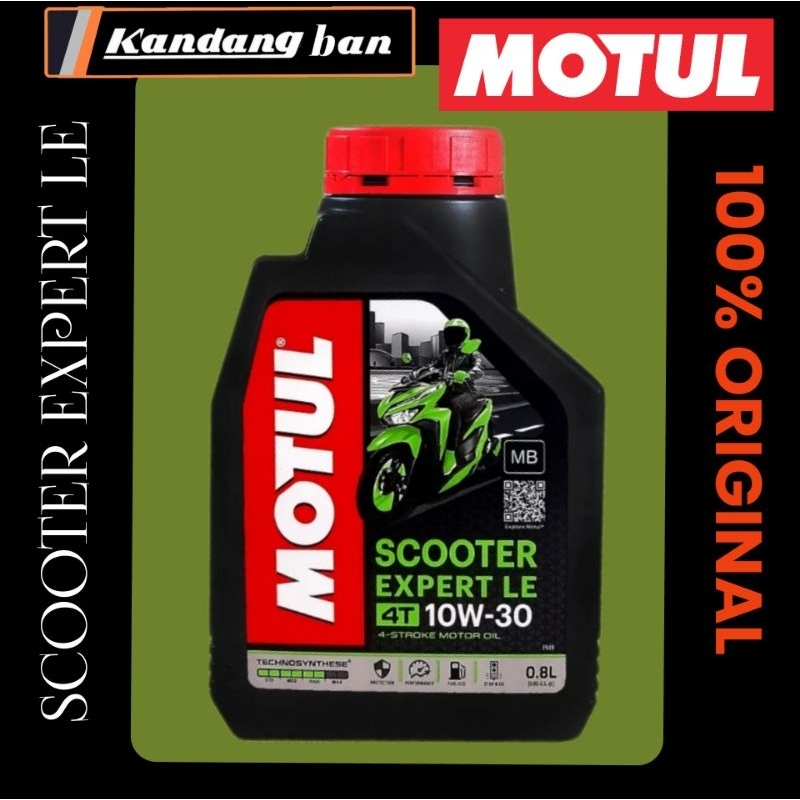 OLI MOTUL SCOOTER EXPERT LE MATIC 10W-30-30 800 ML ( PRODUK DI JAMIN ORIGINAL )