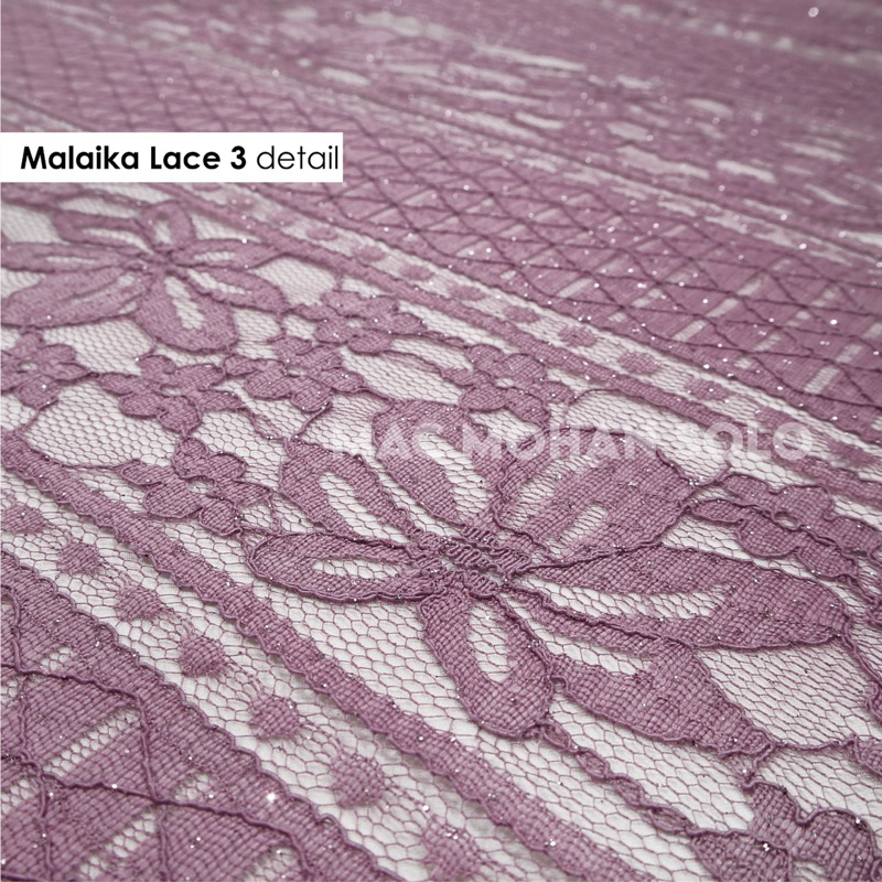 [NEWEST ARRIVAL] Kain Brokat “Malaika” Cordnelly #3 New Concept Harga Termurah Bahan Kain Broklat Brukat Lace Seragam Among Tamu Bridesmaid Seragam Tile Etnik Sapto