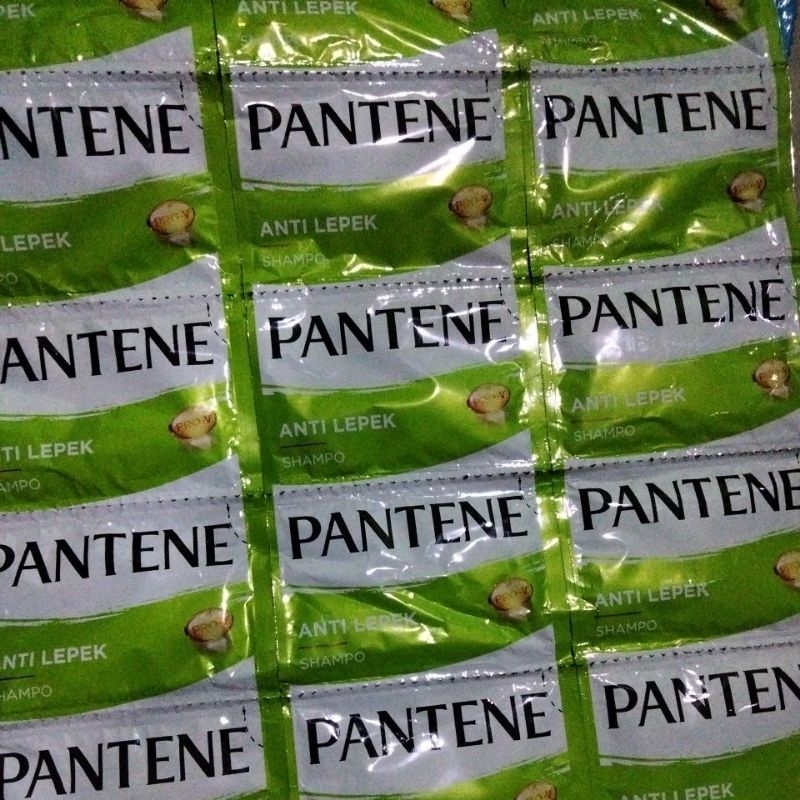 sampo Pantene anti lepek sachet 12 pcs ×9 ml