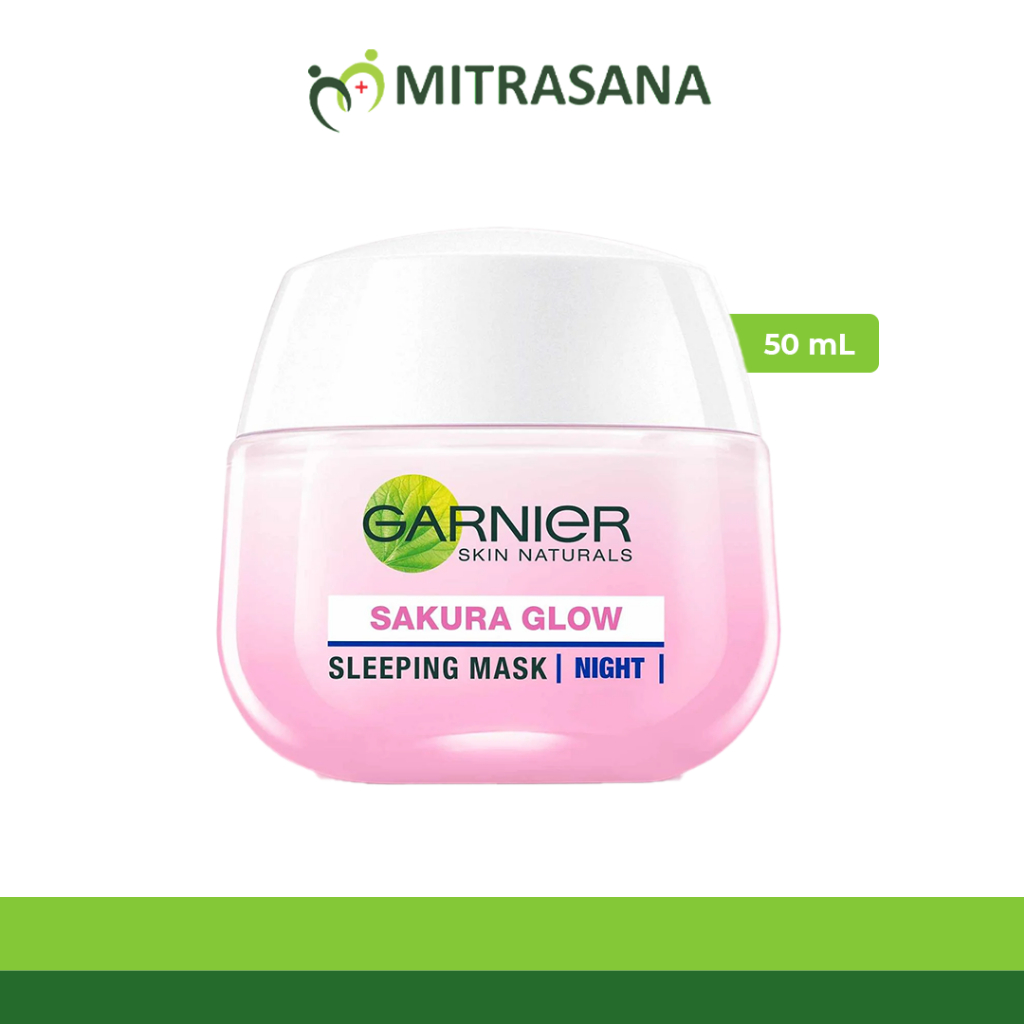 Garnier Sakura Glow Serum Night Cream Moisturizer Skin Care