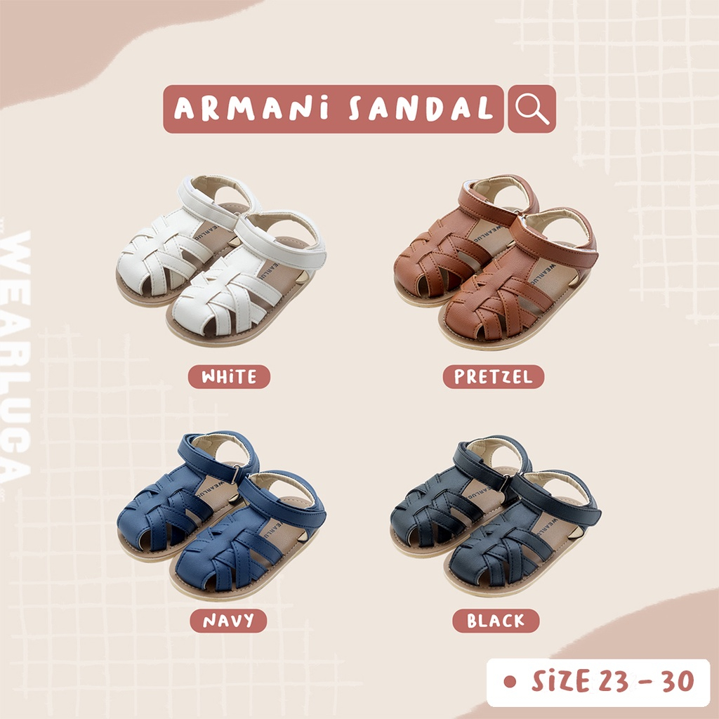 WEARLUCA ARMANY Sandal Anak Size 22-30