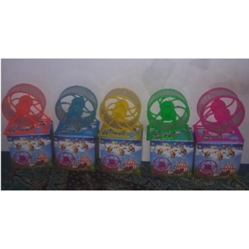 Kincir Hamster Rolling x8(Glosir)