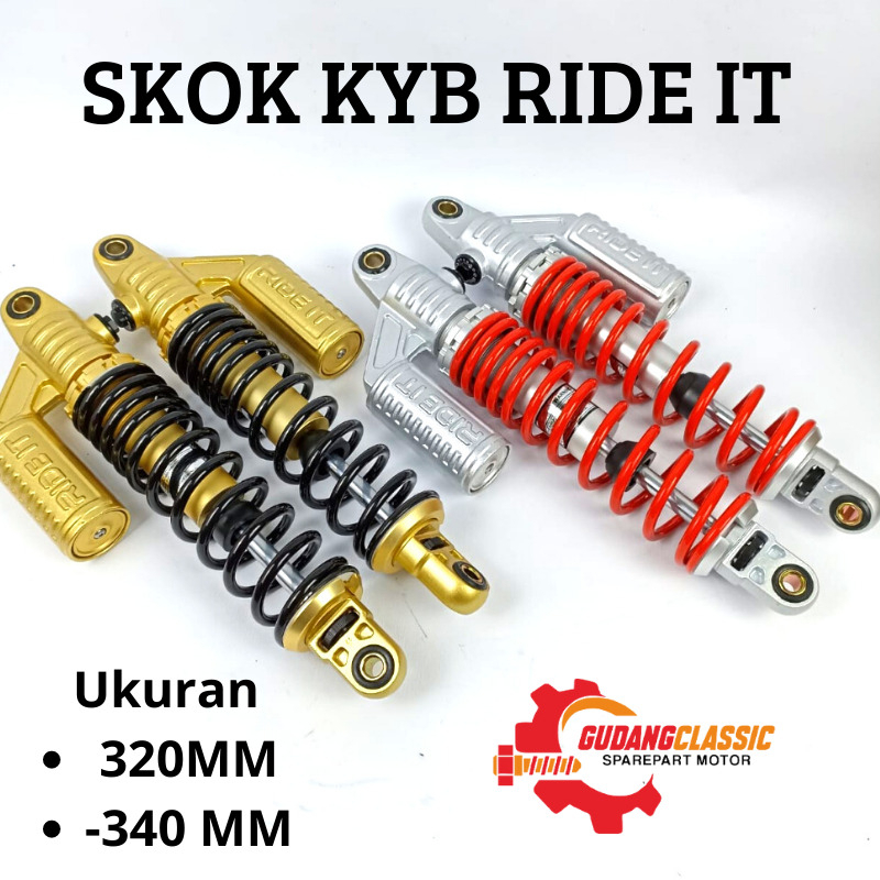 Skok Tabung KYB RIDE IT Shockbreaker Model Kayaba RIDE IT