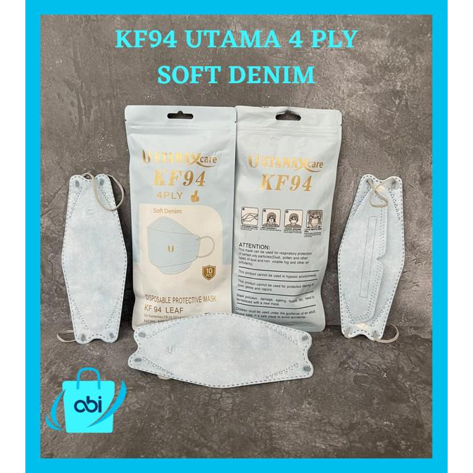 MASKER KF94 UTAMA 4 PLY ISI 10 PCS