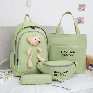 Style Korean School Bag 4 in 1 10120