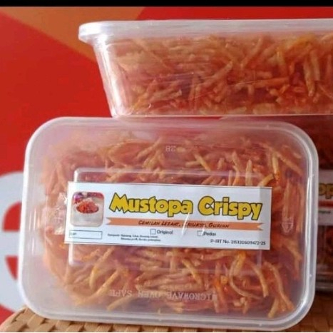 

Kentang Mustopa Crispy Pedas / Mustofa Pedas Kering