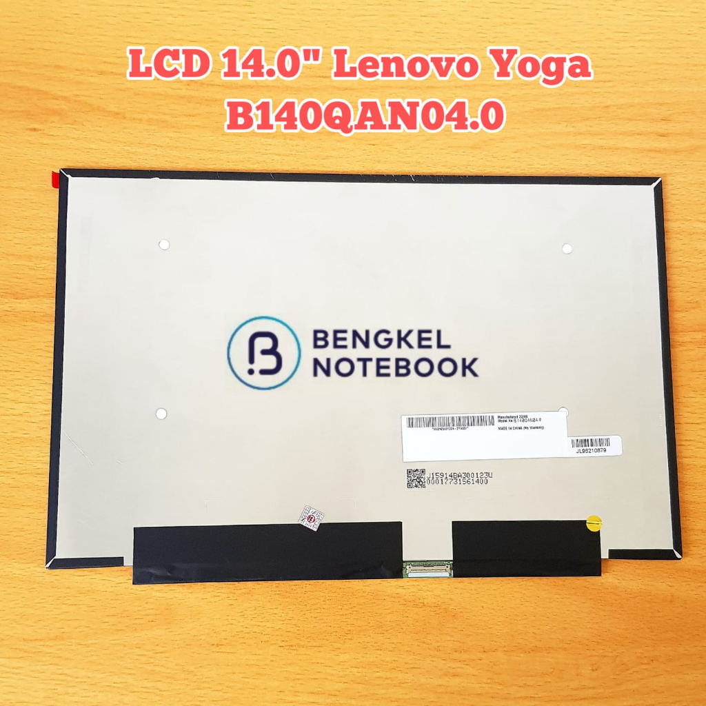 LCD 14.0” Lenovo Yoga 5 Pro 14ACN6 5 Pro 14ITL6 B140QAN04.0 MNE007ZA1-1 MNE007ZA1-3 2880x1800 QHD 40pin