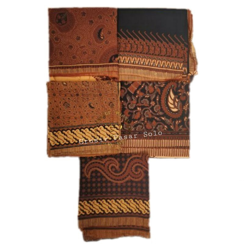 Iket Segiempat Motif Batik Tulis Halus