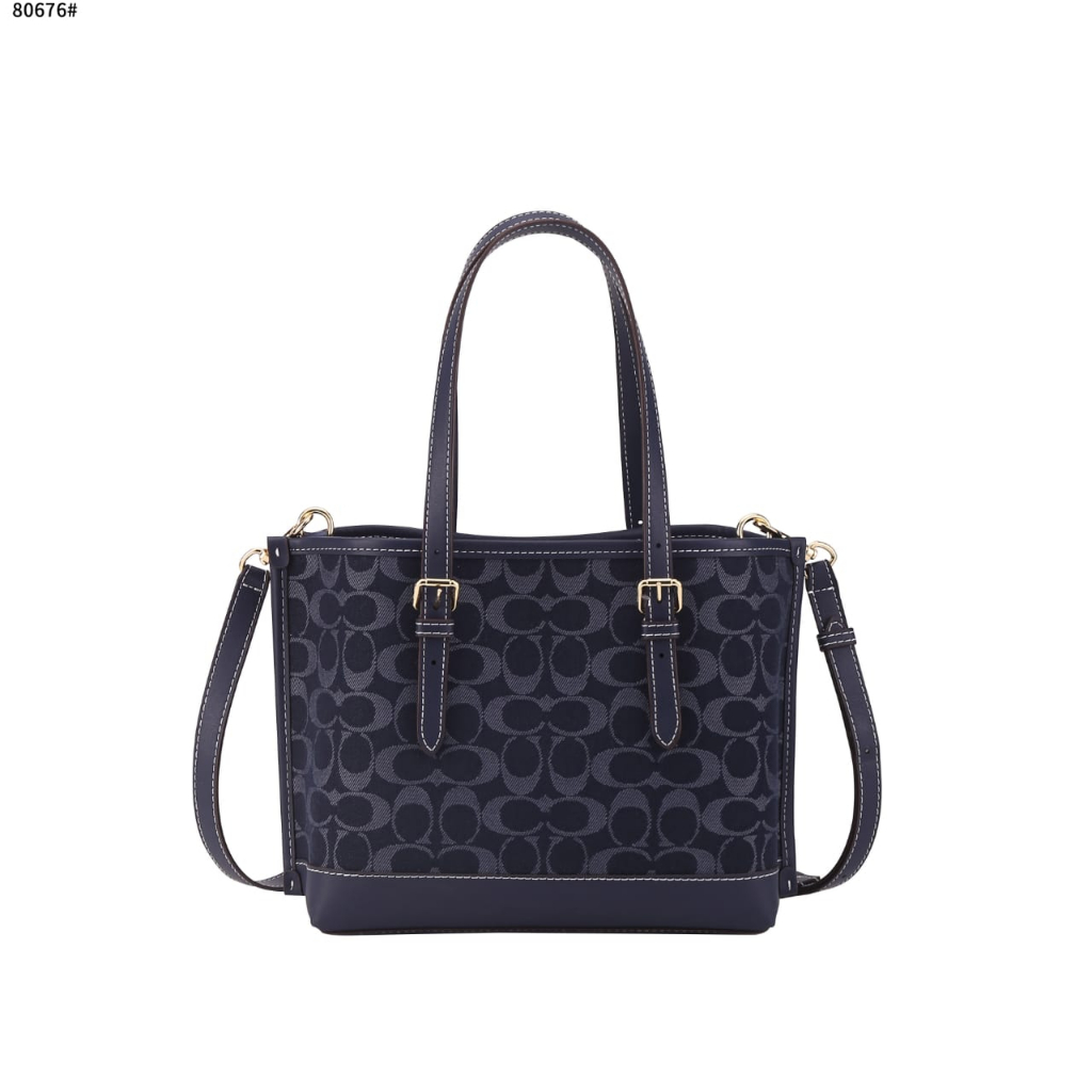 COA Mollie Tote 25 In Signature Chambray Bag's 80676