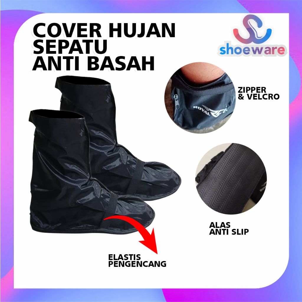 COVER SARUNG SEPATU PELINDUNG HUJAN DAN AIR