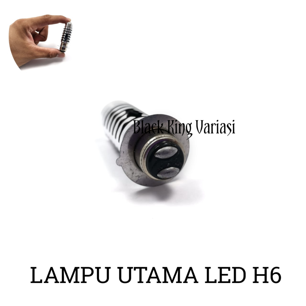 Lampu Utama Led H6 Laser Jauh Dekat Putih Kuning Plus Senja Lampu LED Motor H6 Laser 2 warna Bohlam LED AC DC Bebek Matic