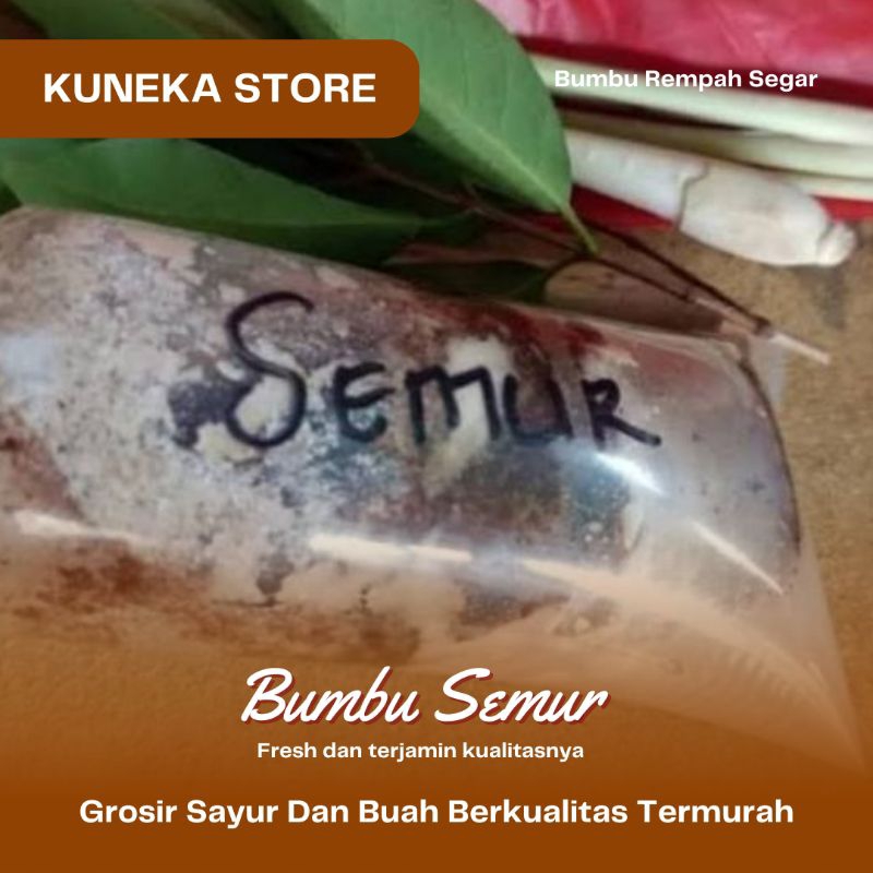 

BUMBU SEMUR GILING HALUS PRAKTIS FRESH BUMBU DAPUR GILING SEGAR PROMO MURAH BERKUALITAS