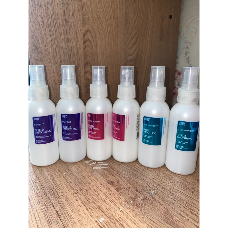 INAURA NO FRIZZ SHIELD SMOOTING 100 ml , INAURA HAIR NUTRIENT , INAURA SUAVE GUARDA , VITAMIN RAMBUT