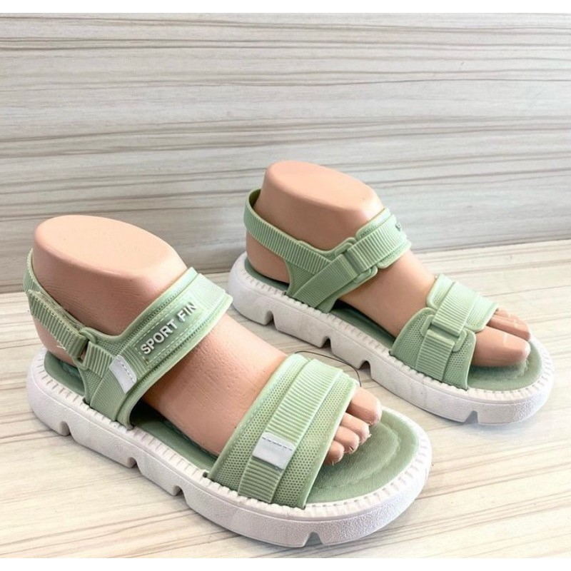 Sepatu Sandal Gladiator Jelly Sandal Gunung Wanita SPORT FIN 8901 Ukuran 37-41