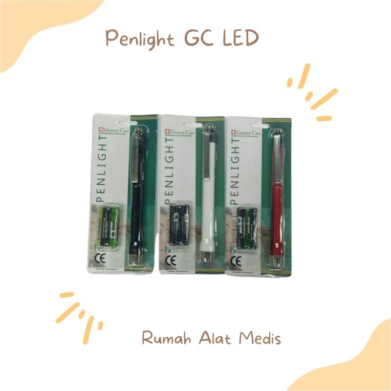 Penlight General Care Halogen / LED / Senter GC