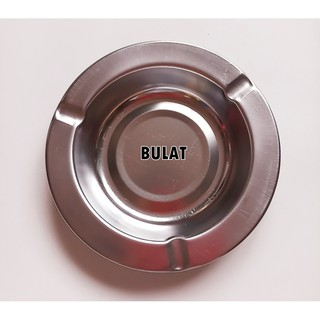 (PDW) Asbak Warna Bentuk Bintang Dalam Stainless / Asbak Stainless Steel Bulat 12 cm