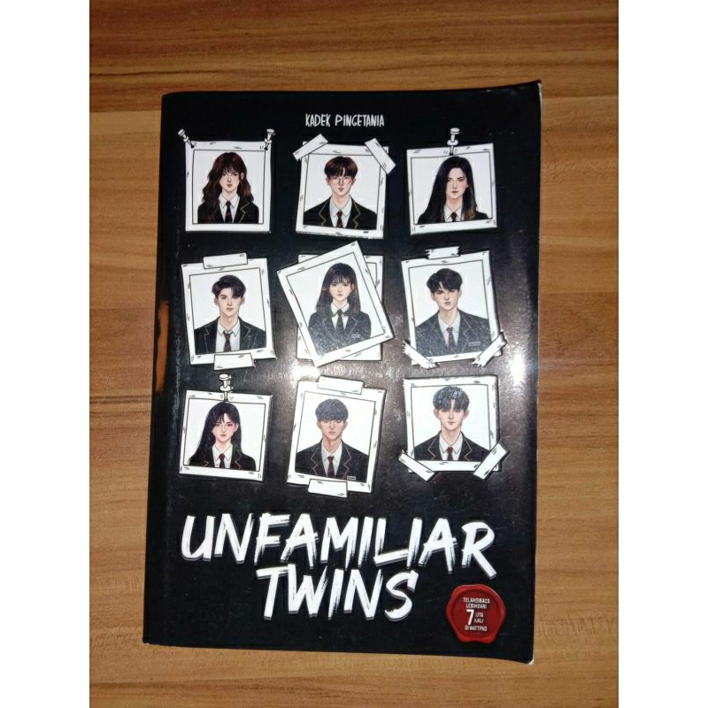 Preloved Novel Unfamiliar Twins