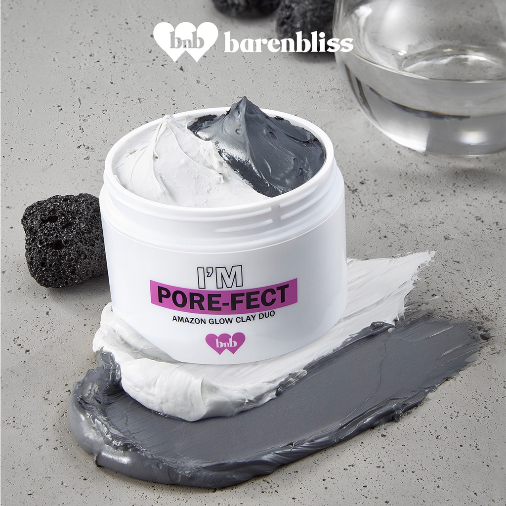 BNB barenbliss I'm Pore-fect Amazon Glow Clay Duo