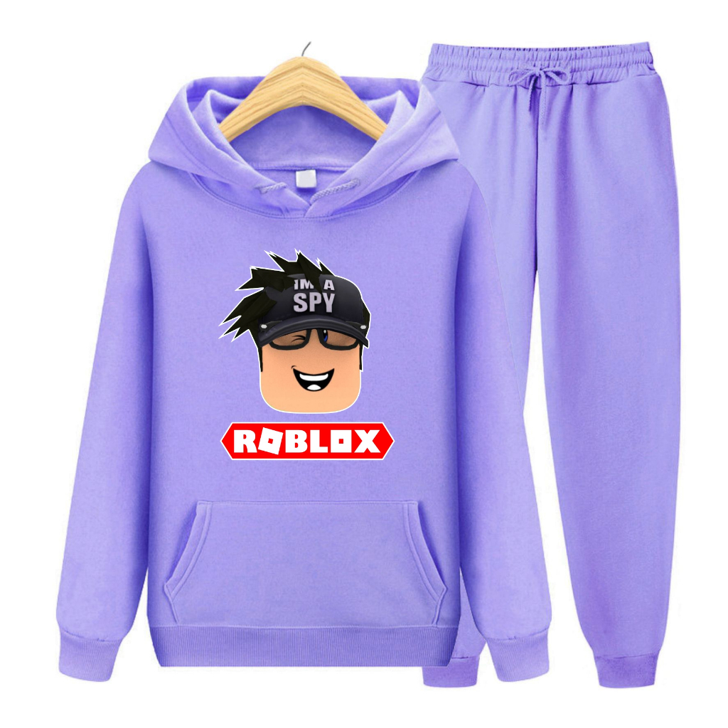 FenishaStore Setelan Sweater Hoodie Anak-anak ROBLOX Usia 4-13Tahun Bisa Bayar Ditempat COD