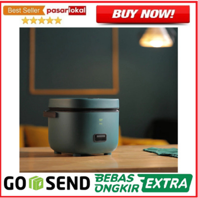 Dijual Rice Cooker Mini 0.8L JWS-6661B Green Berkualitas