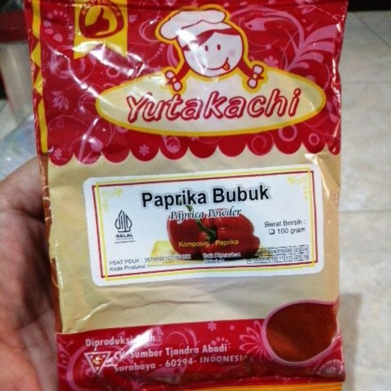 

yutakachi paprica powder bubuk paprika 100g