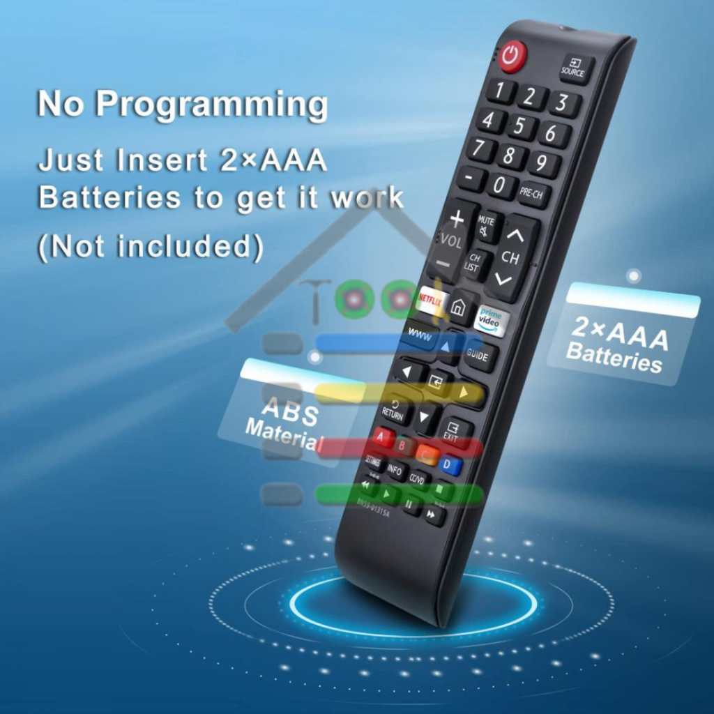 Remote TV SAMSUNG LCD LED Smart TV Netflix BN59-01315D