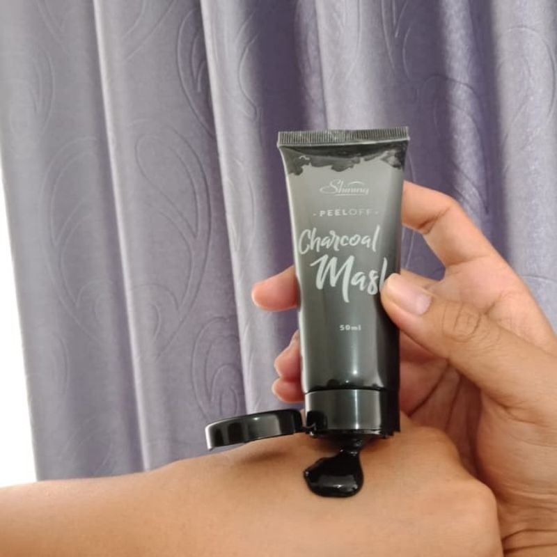 Shinning Peel Off Charcoal Mask Masker Wajah Original BPOM