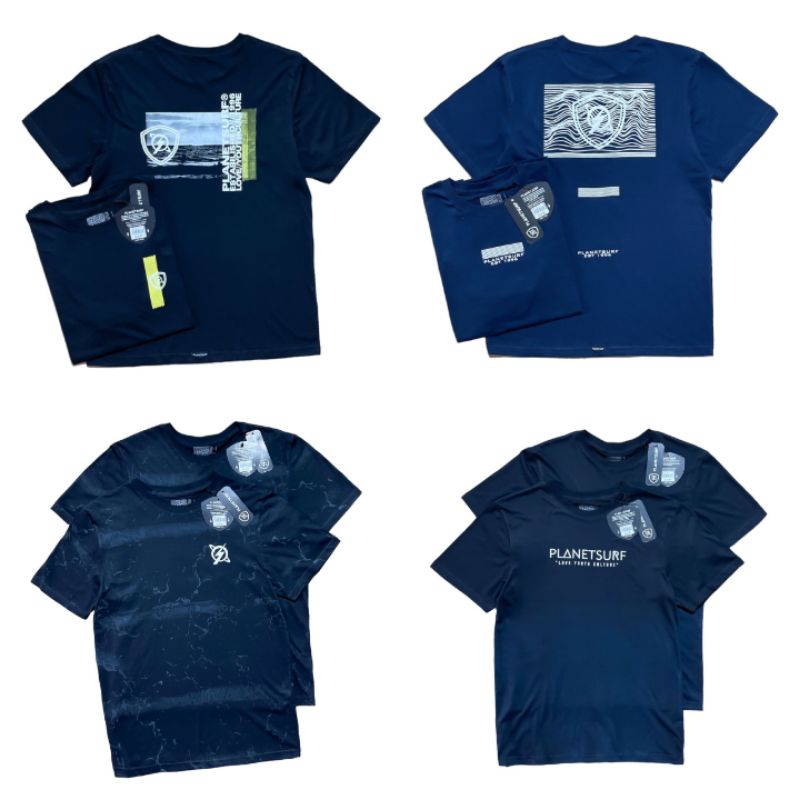 Baju Planet surf Kaos Distro Lengan Pendek T-shirt Pria