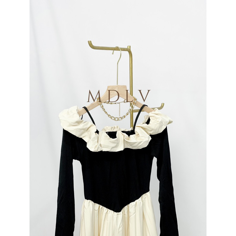 MDLV ~ 1043# Megan Combi Dress Sabrina