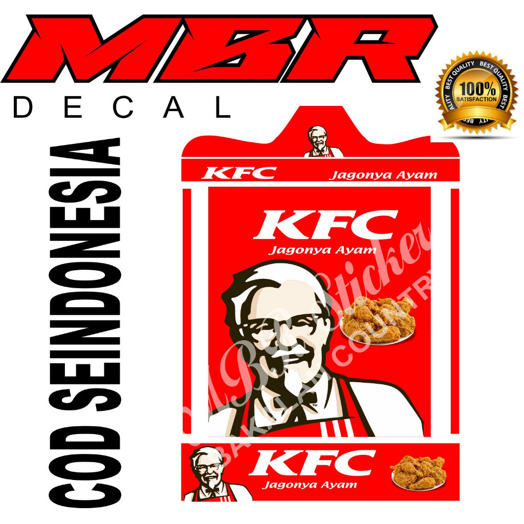 STIKER SANGKAR/DECAL SANGKAR KOTAK REPLIKA EBOD NEPAK KOPER KOSAN