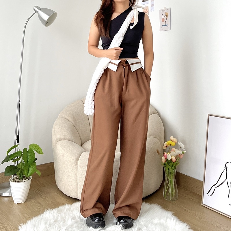 VS - KULOT HIGHWAIST KERAH | COLLAR PANTS