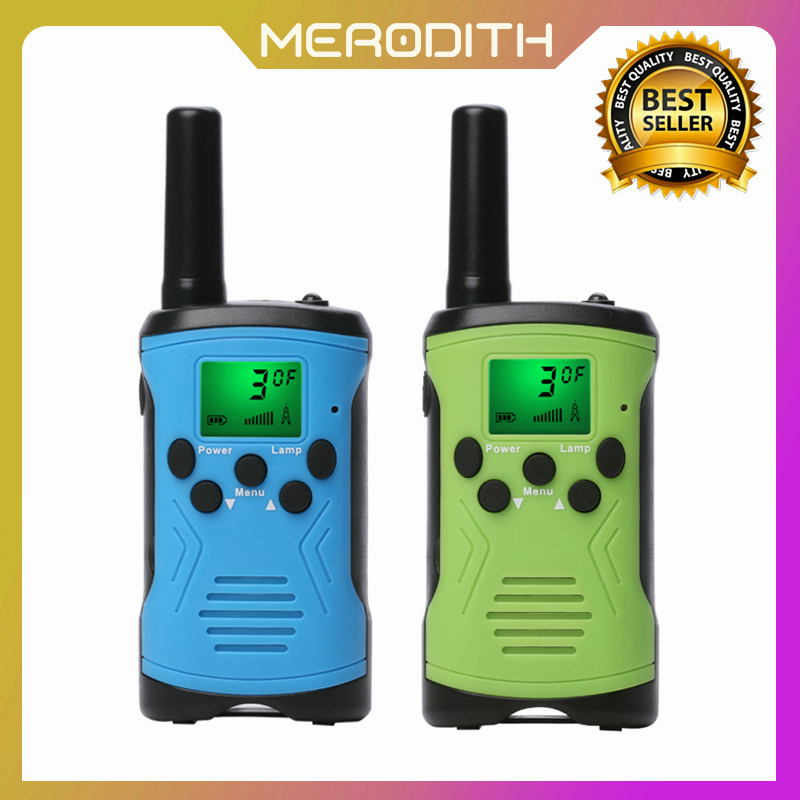 HT MERODITH T52® |  Walkie Talkie Anak Sipil dengan Kompas berisi 2pcs walky talky 3-5km | Gift for little adventurers T52