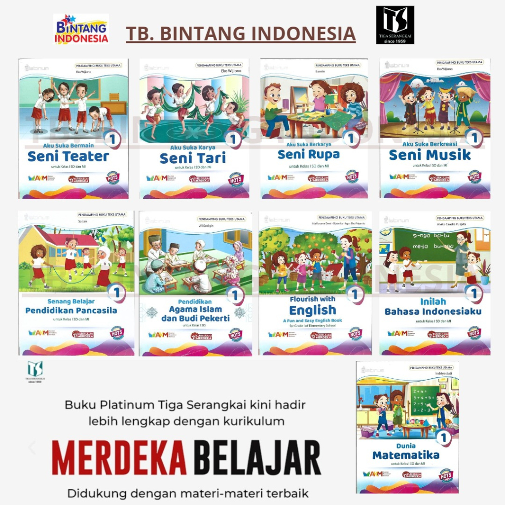 BUKU PLATINUM KURIKULUM MERDEKA KELAS 1