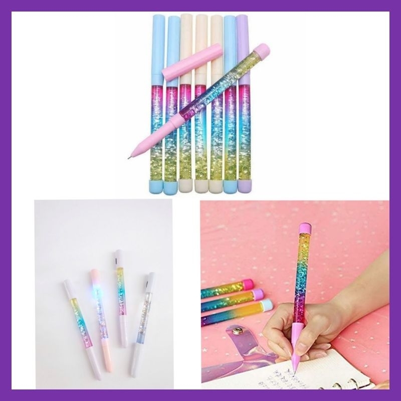 

PULPEN GLITTER WARNA -WARNI