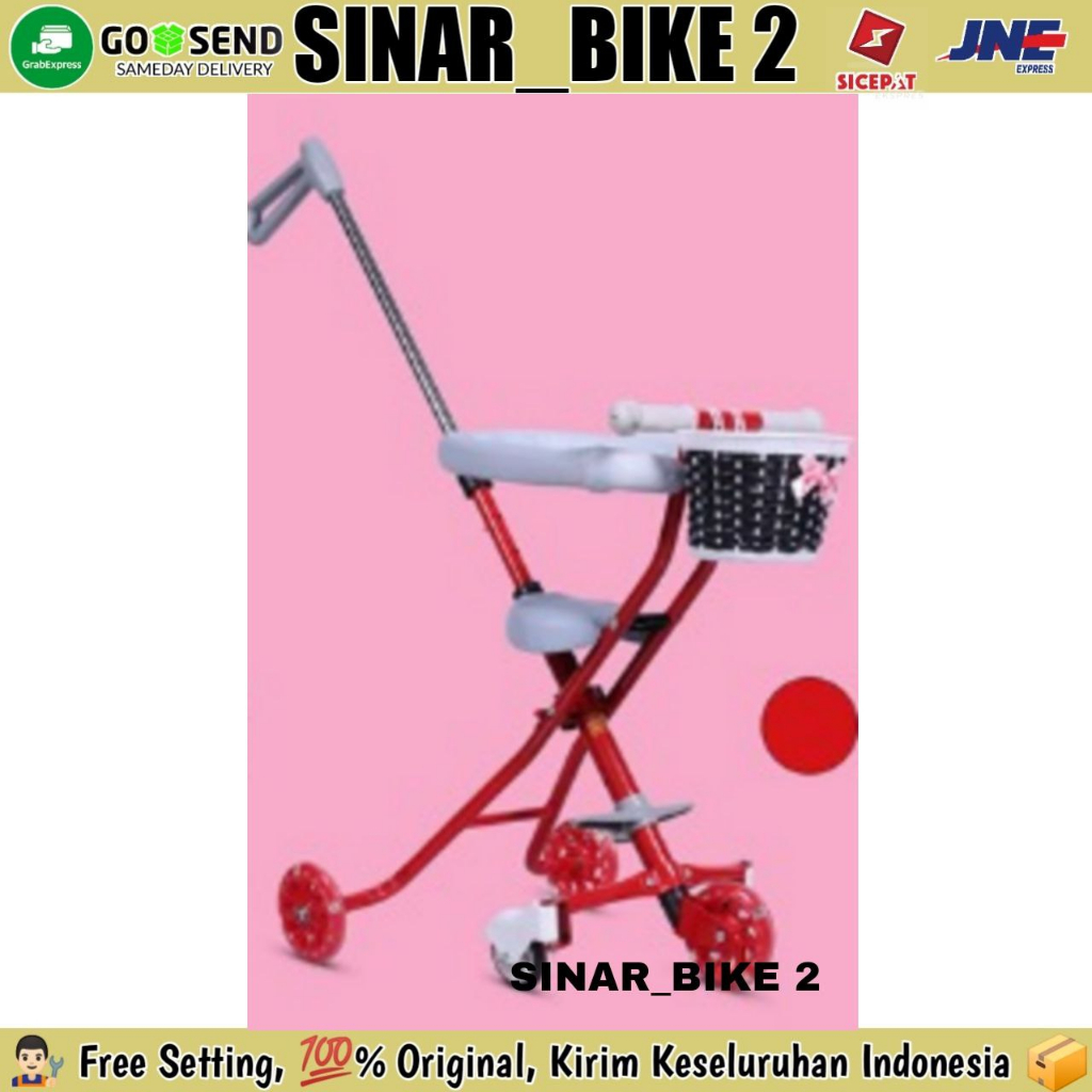 Baby Magic Stroller Genio Msgb-02 Roda 5 Kereta Dorong Anak Bayi