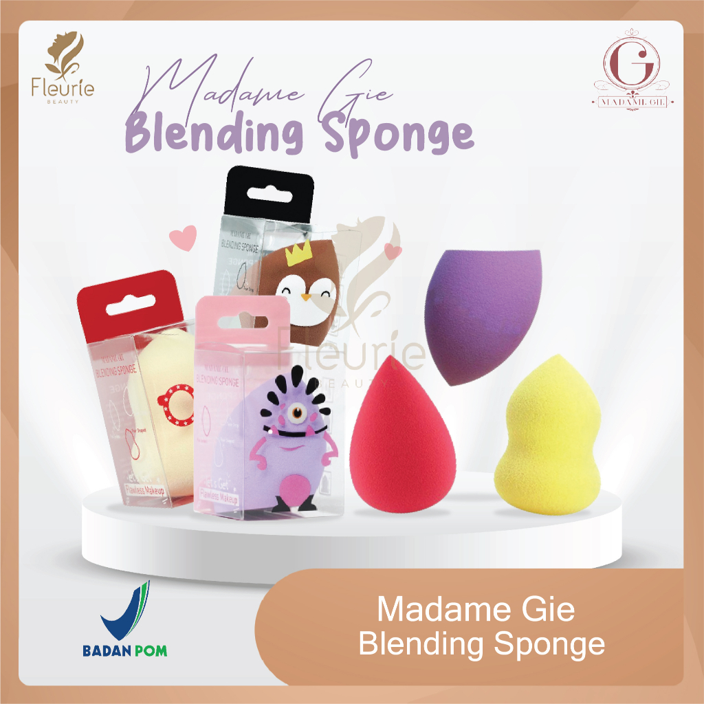 Madame Gie Blending Sponge - MakeUp Beauty Blender Spons