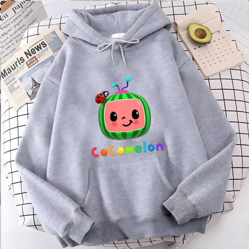 Sweater anak perempuan COCOMELON hoodie anak laki laki 2-10 tahun