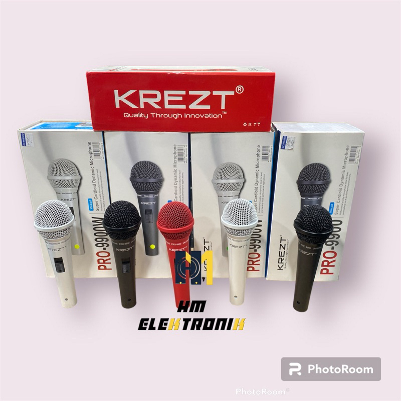 Mic KREZT PRO 9900 Microphone kabel Original Krezt
