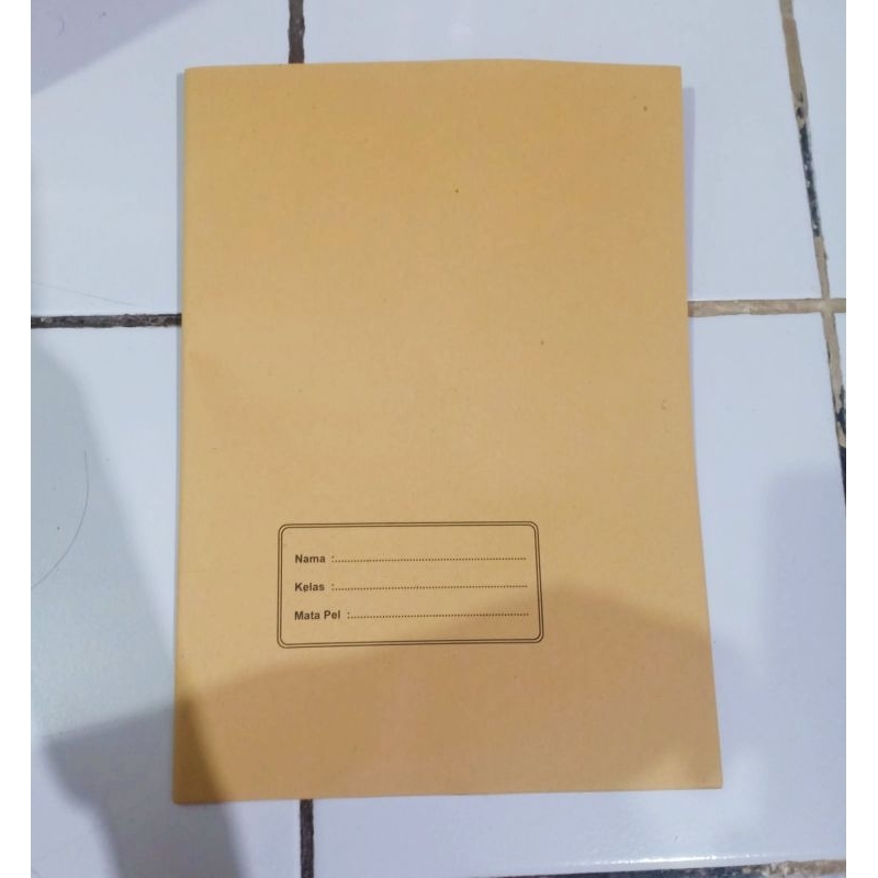 

Sampul Buku Coklat Kwarto / Sampul Buku Kwarto / Sampul Nama Buku