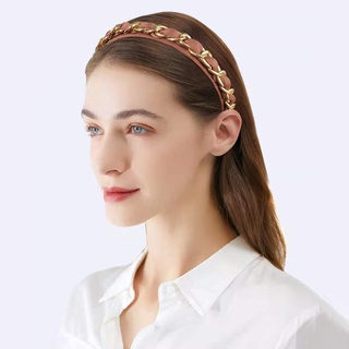 Women's Headband Chain Pattern Bando Wanita Motif Rantai 9141