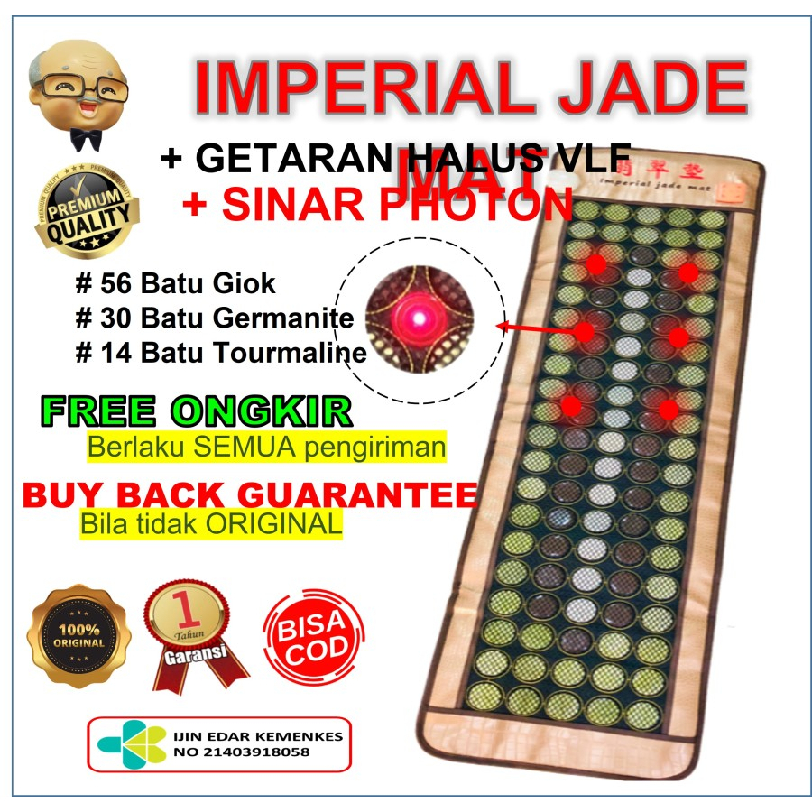 Matras kesehatan Imperial Jade Mat / Jade Mat Voye