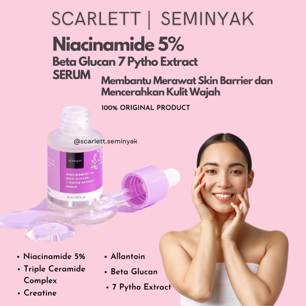 Niacinamide Serum | Scarlett Whitening