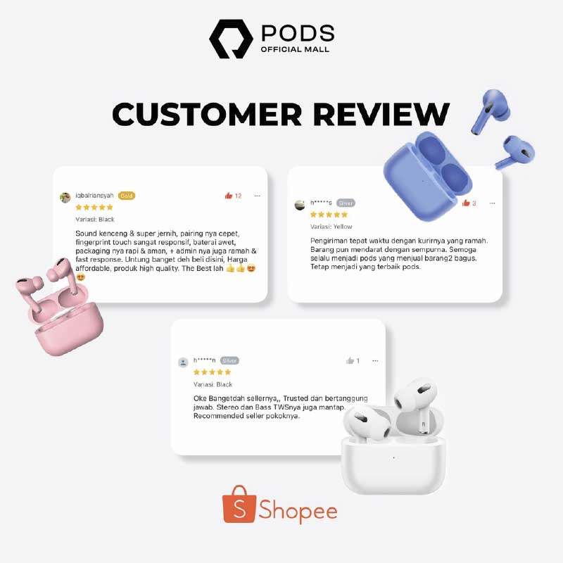 ThePods Pro Lite 2024 - Headset Bluetooth Inpods Pro i13 Macaron True Wireless Stereo Earphone Macaroon for IOS &amp; Android Pop Up + Highest Version - by PodsIndonesiaaa